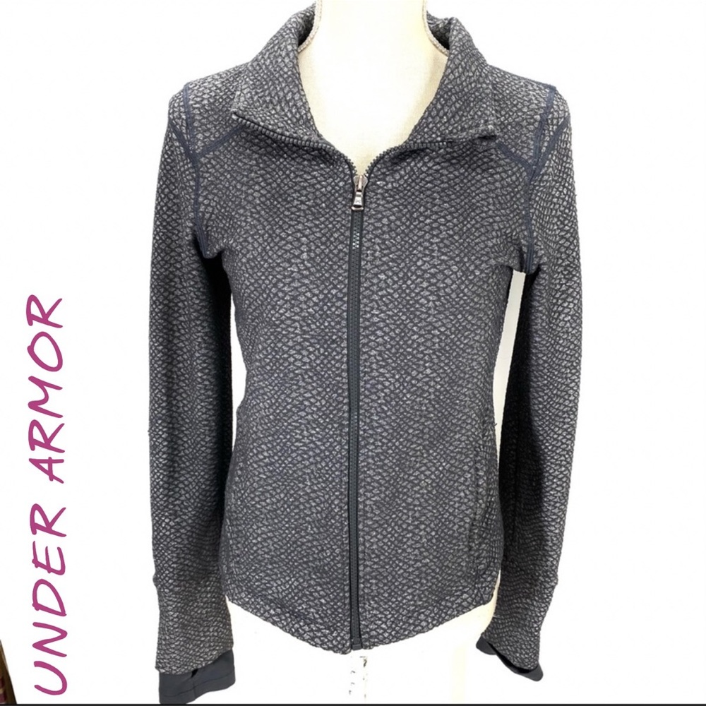 Under Armour StudioLux Snake print fitted Jacket